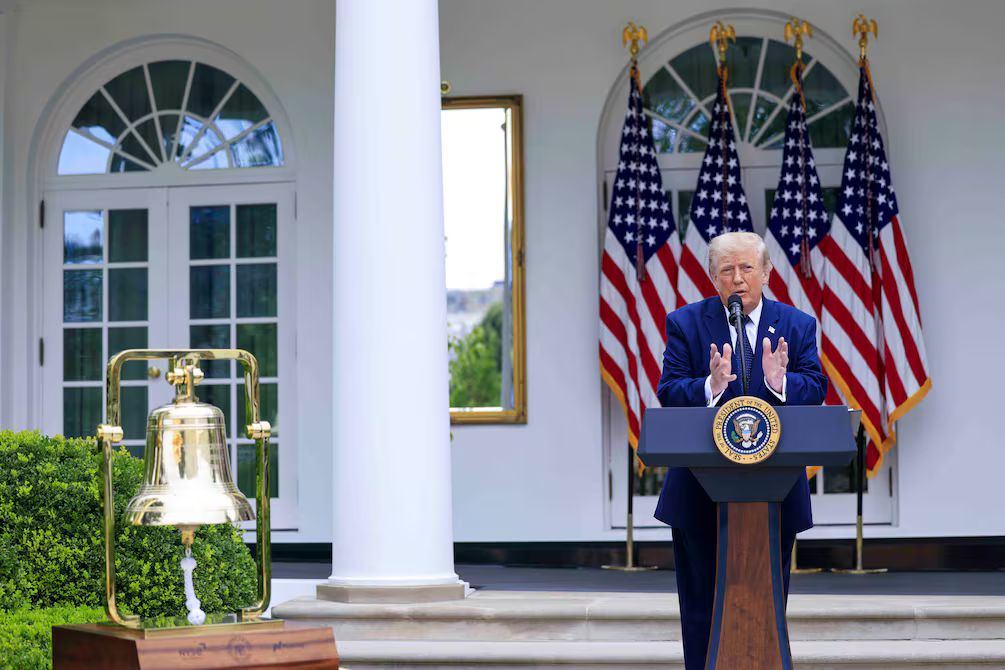 Donald Trump anuncia nuevo helipuerto en la Casa Blanca