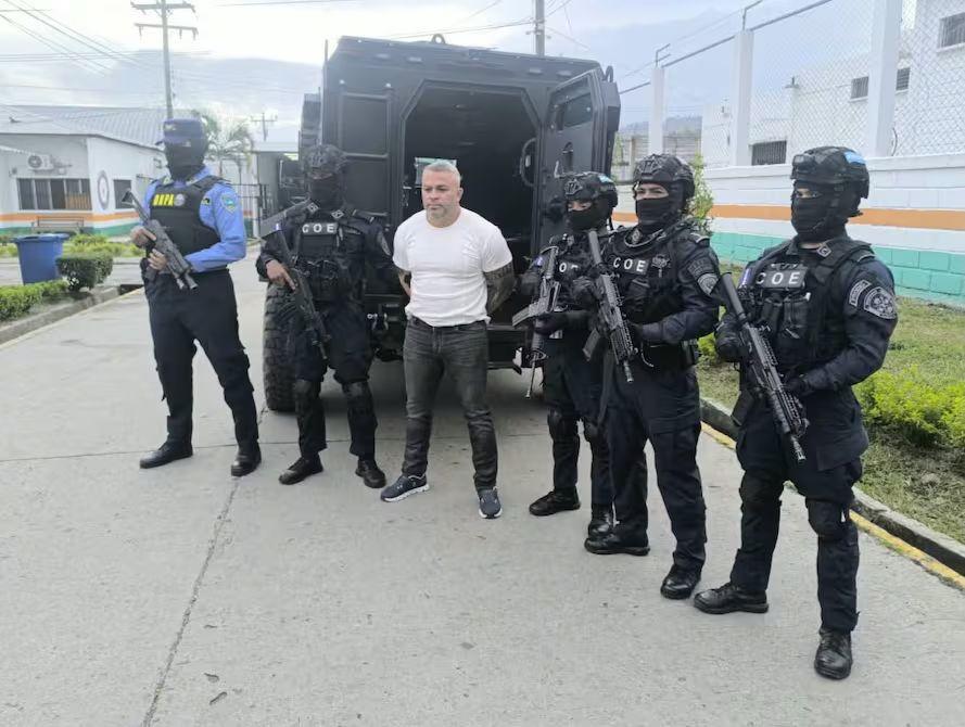 Honduras extradita a EE. UU. a Darwin Orlando Ramos por cocaína