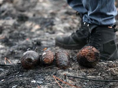 Incendio en Le Porge revela proyectiles de la Segunda Guerra Mundial