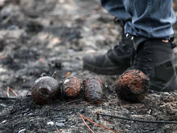 Incendio en Le Porge revela proyectiles de la Segunda Guerra Mundial