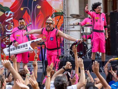 LaTorre, Papaya Dada y Machaka cantaron por Ecuador en La Mar