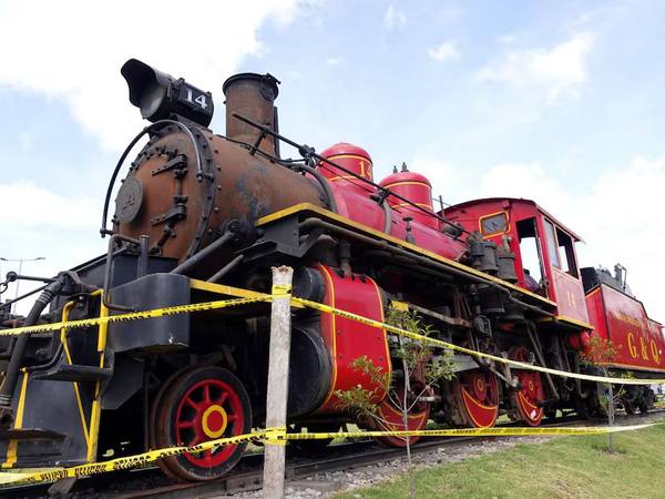 Locomotora Baldwin n.° 14 vuelve a Cuenca tras 22 años