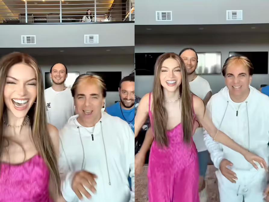 Mara Topic y Cristian Castro: el trend de TikTok que desató furor
