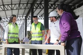 Mercado de Calceta: Daniel Noboa supervisó avances en Manabí