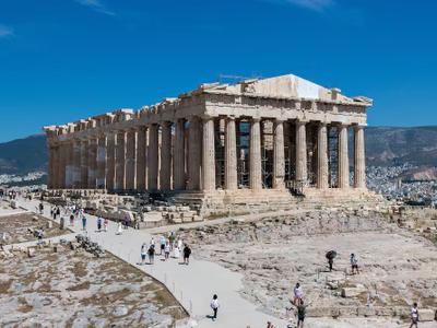 Partenón de Atenas: concluye restauración de la fachada occidental