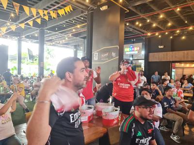 Piero Hincapié y Willian Pacho: hinchas ecuatorianos celebran final