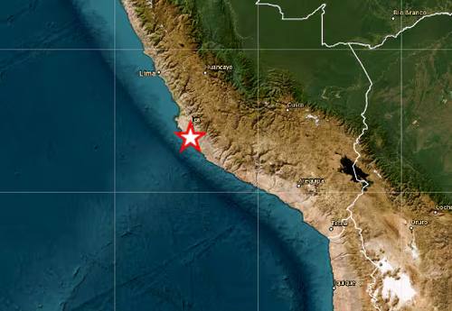 Sismo 6,1 en Perú: epicentro en Ica y sin reportes de daños