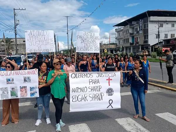 Taruka exige justicia tras operación antiminera ilegal en Sucumbíos