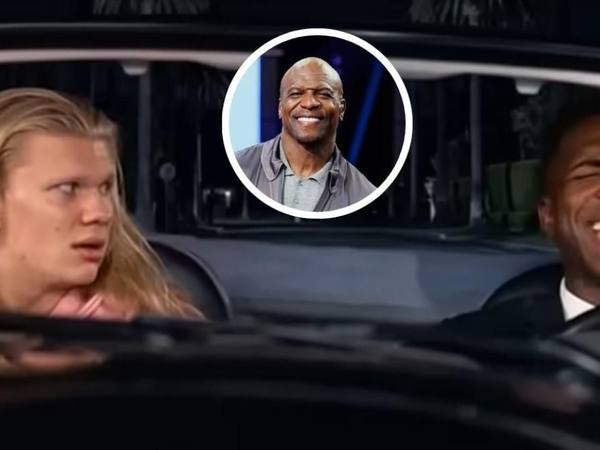 Terry Crews reacciona al video viral con Vinícius y Haaland