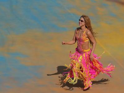 Vestido de Shakira en el Mundial 2026: diseño de Roberto Cavalli